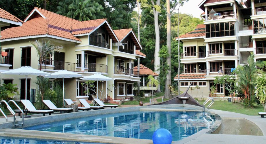 Voorbeeldaccommodatie met zwembad